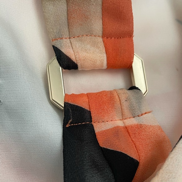 Le Chateau Chiffon Sleeveless Wrap Dress Medium - Picture 7 of 15